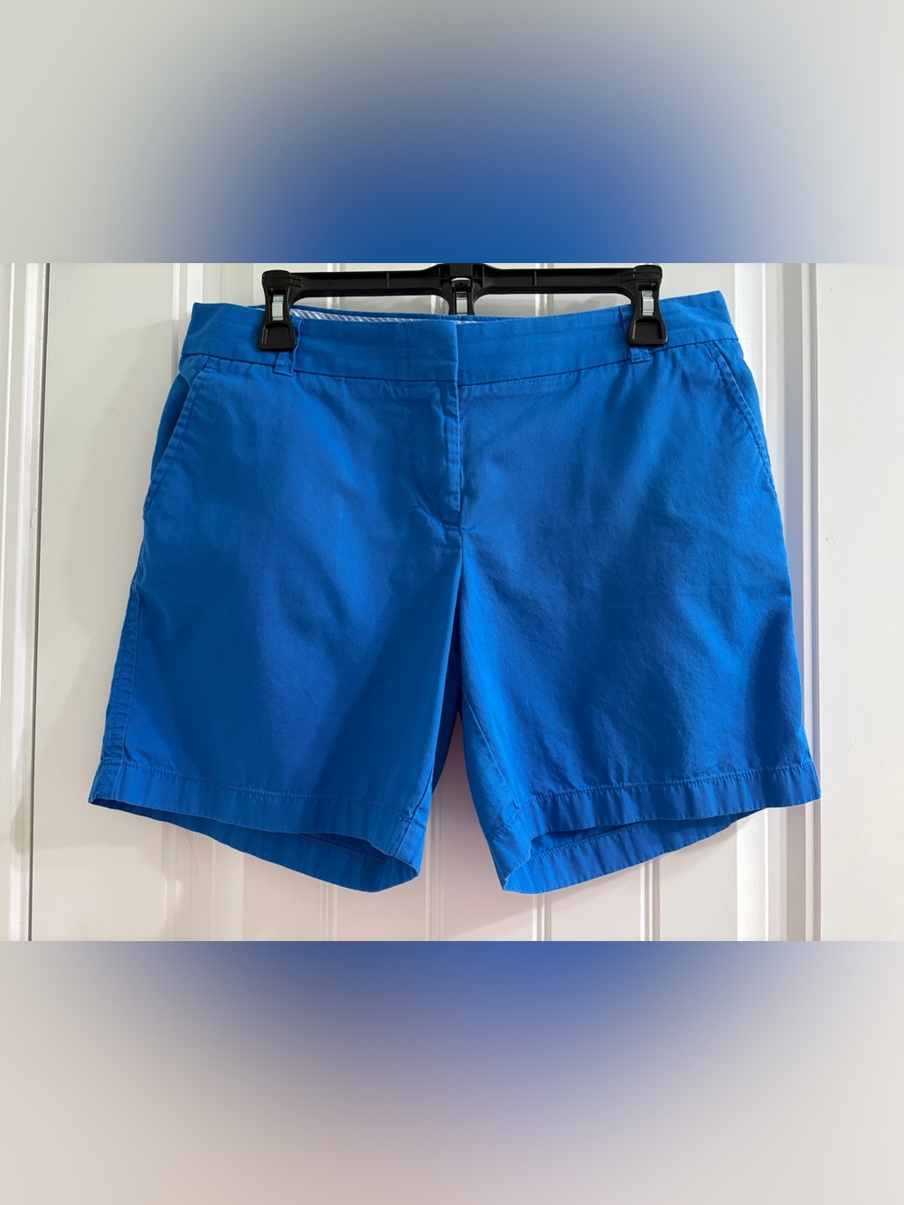 J. Crew Cobalt Blue Bermuda Shorts - Picture 1 of 3